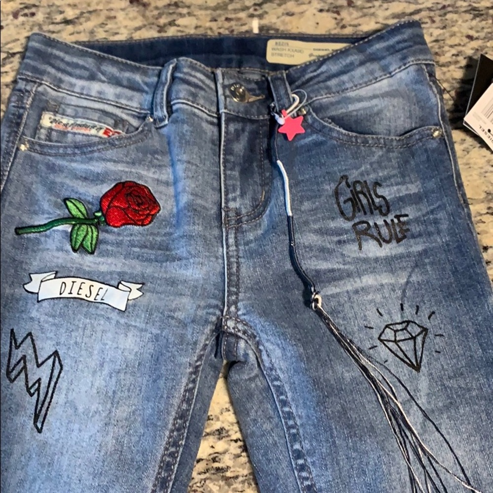 Diesel girls jeans